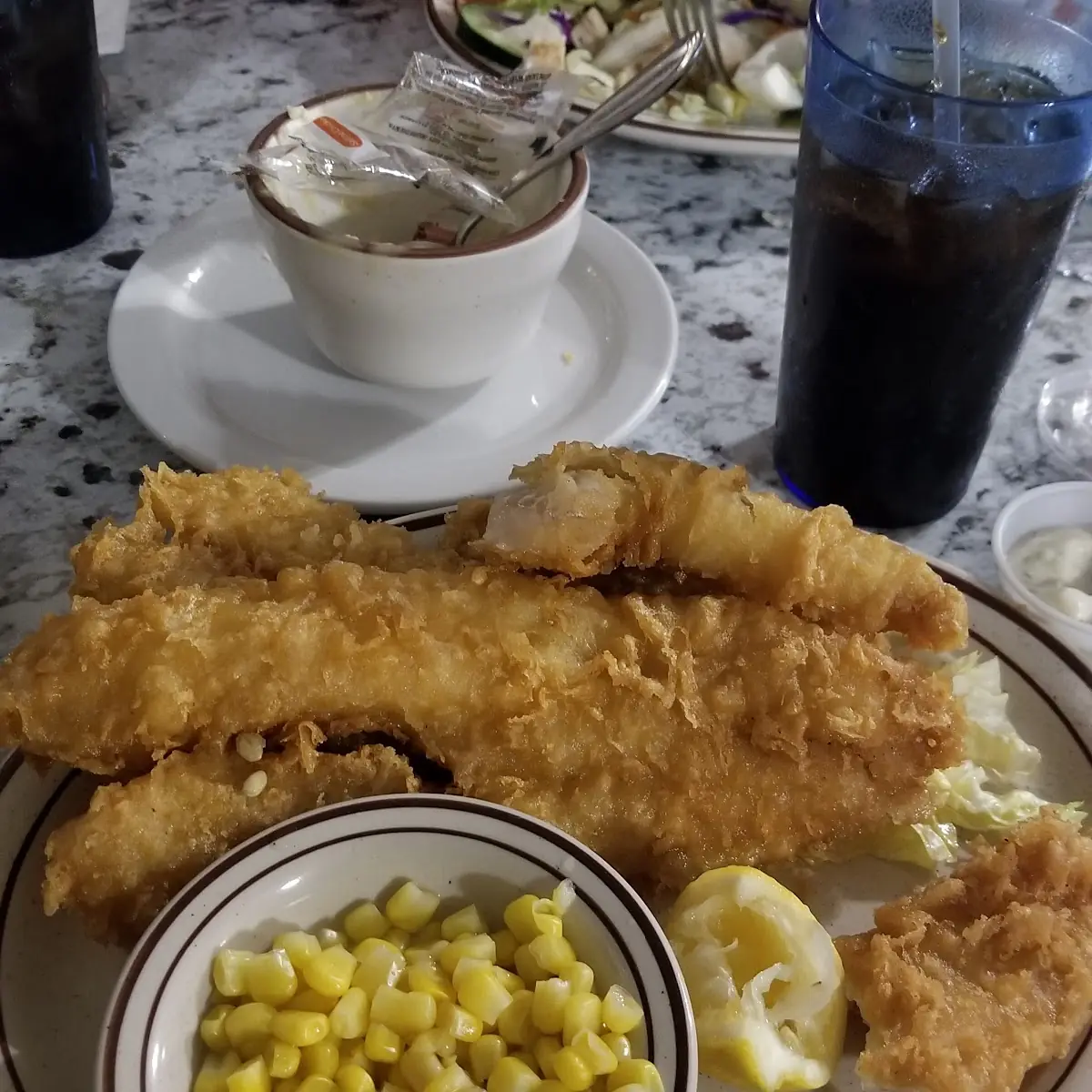 All U Can Eat Deep Fried Pollock Fish