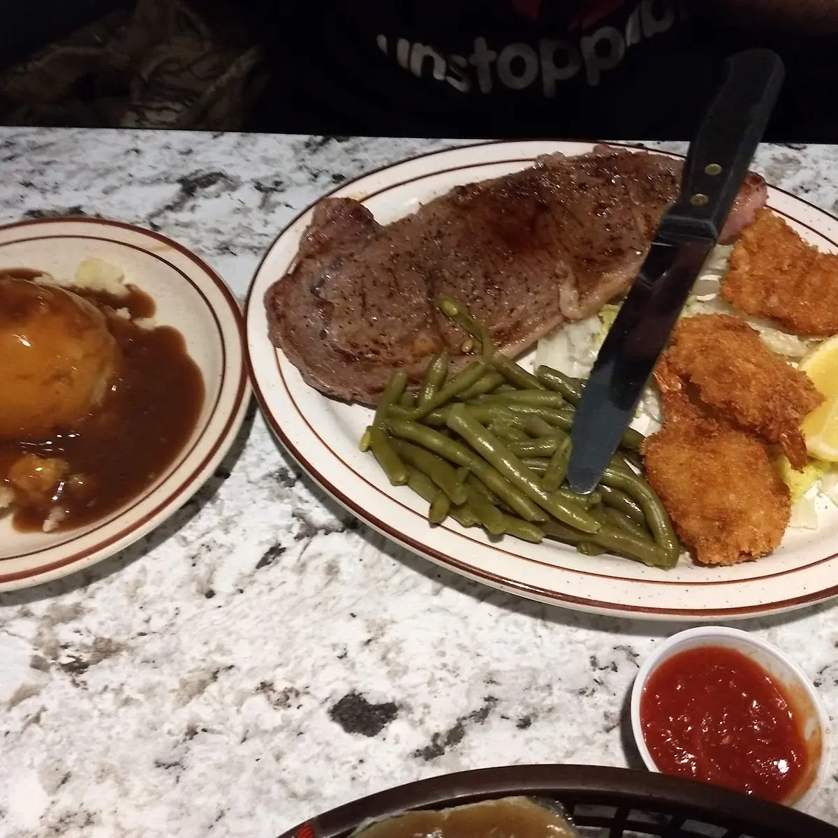 Steak and Shrimp Combo
