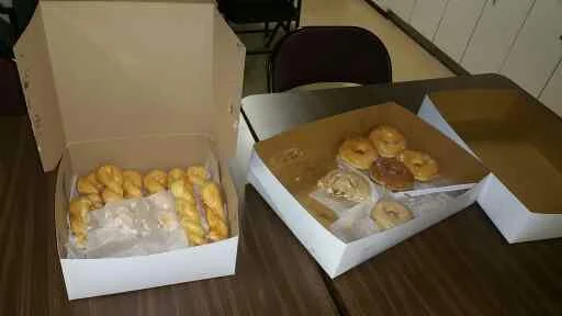 Maple Twists and Assorted Donuts