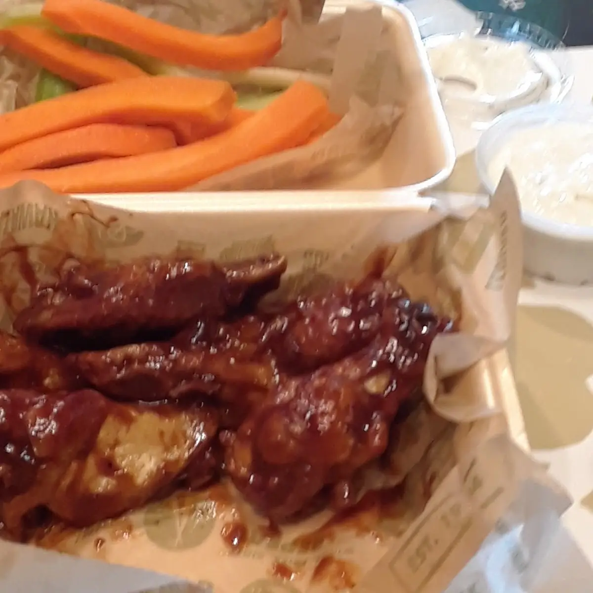 Barbecue Chicken with Mixed Vegetables