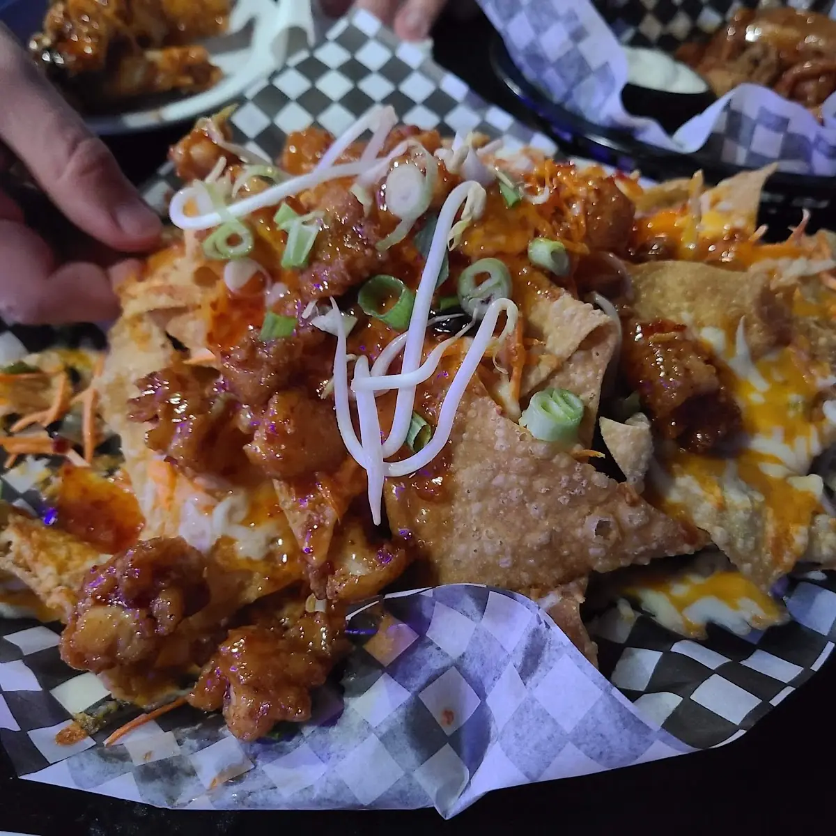 Classic Wonton Nachos