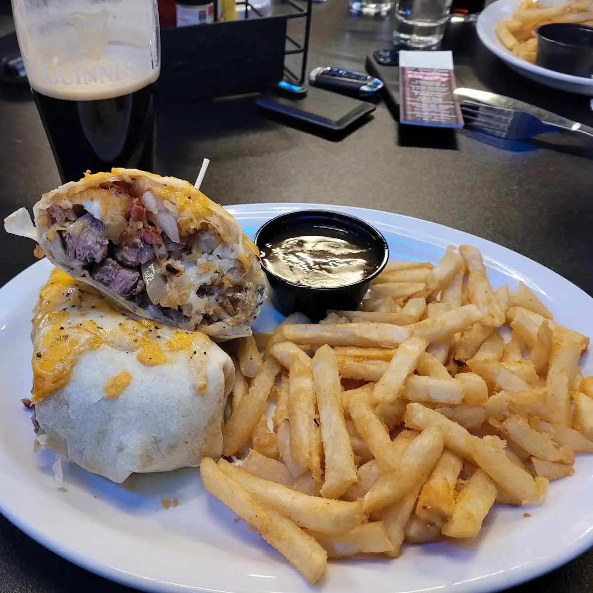 Steak and Poutine Wrap