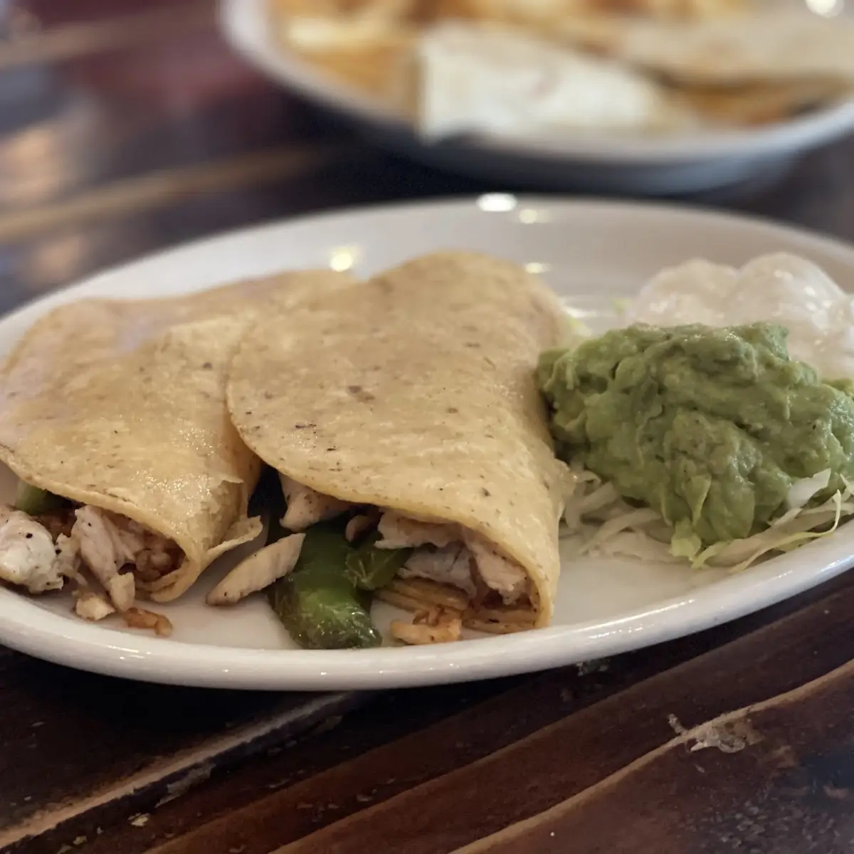 Chicken Soft Tacos