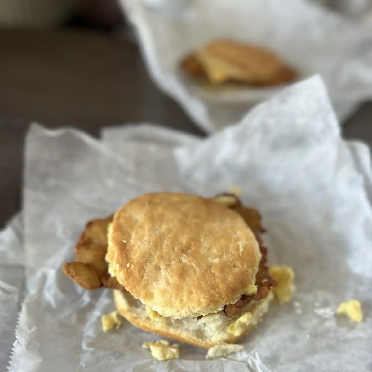 Bacon Egg and Cheese Biscuit
