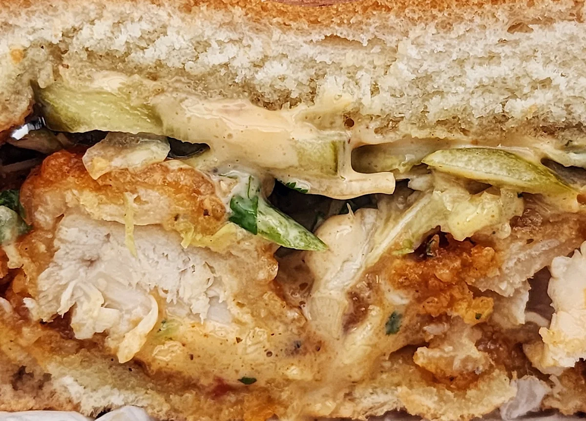 Nashville Hot Sandwich, Streats West Springs Kitchen