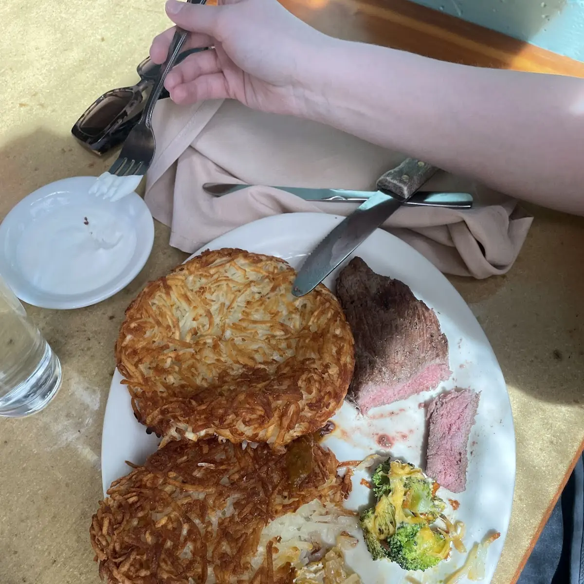 Pan Fried Hash Browns
