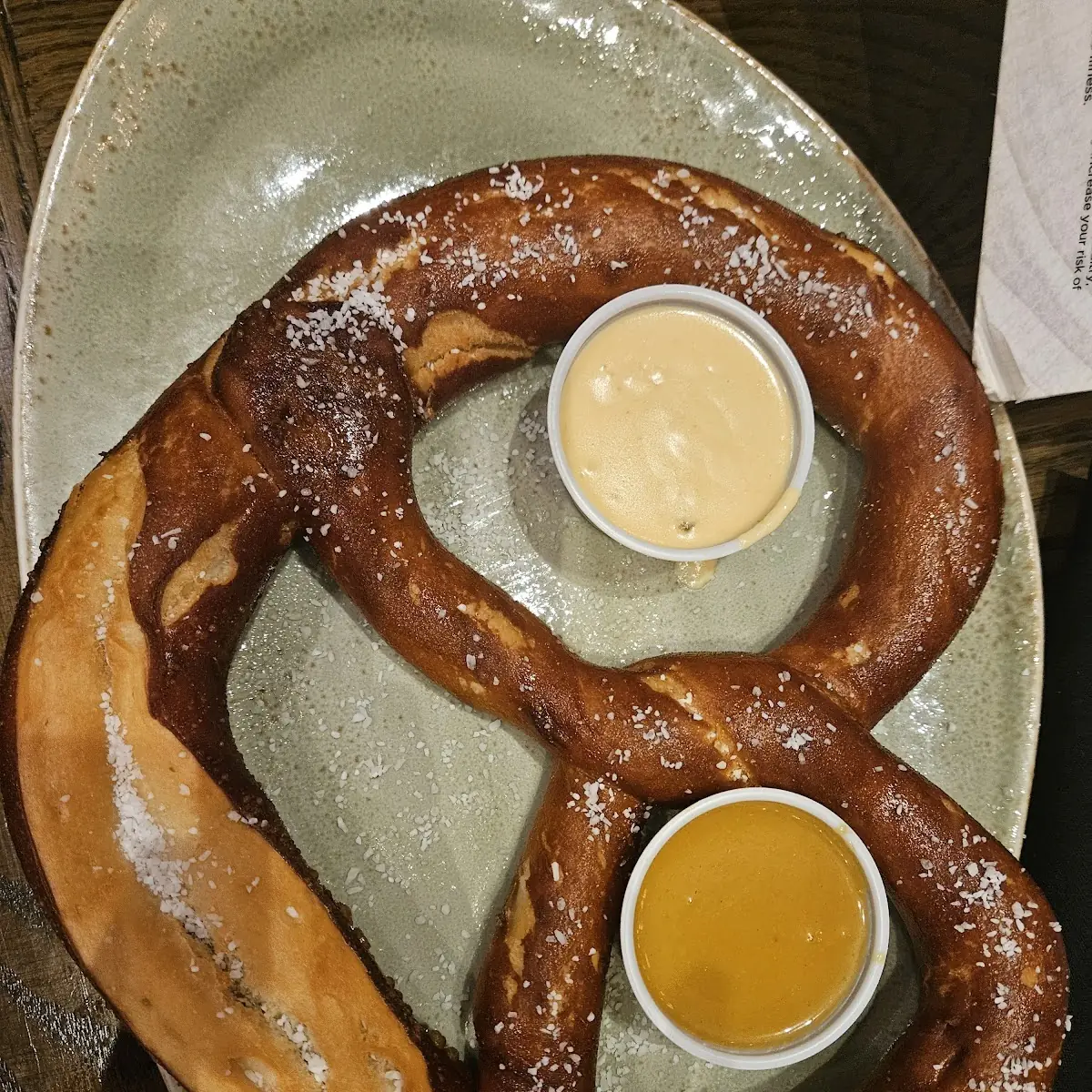 Giant Bavarian Pretzel