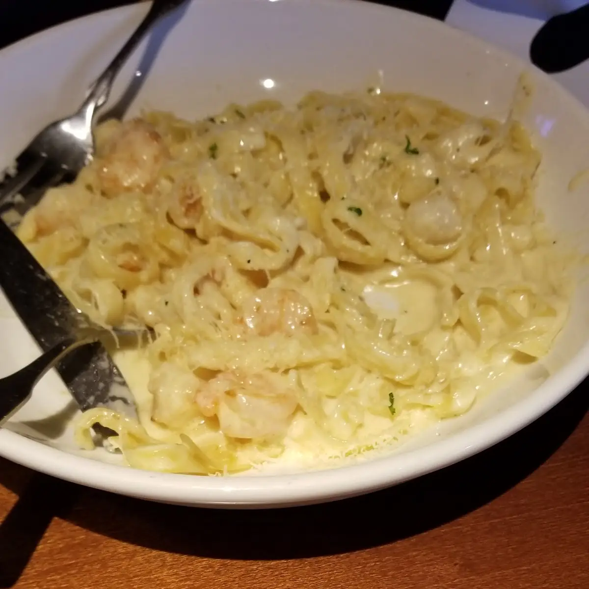 Shrimp Alfredo
