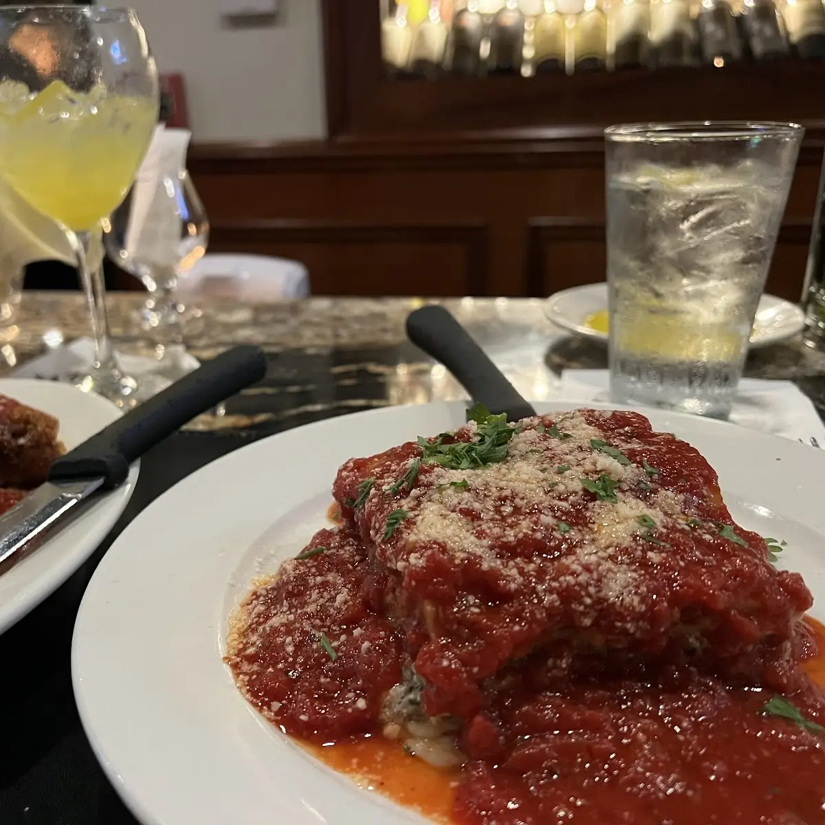 Stuffed Veal Parmigiana