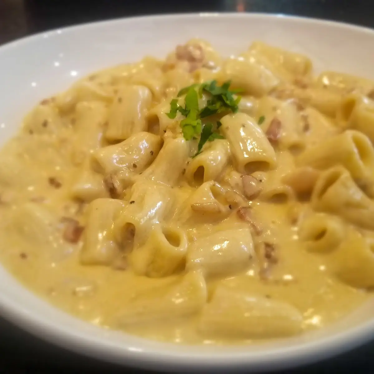 Rigatoni Carbonara