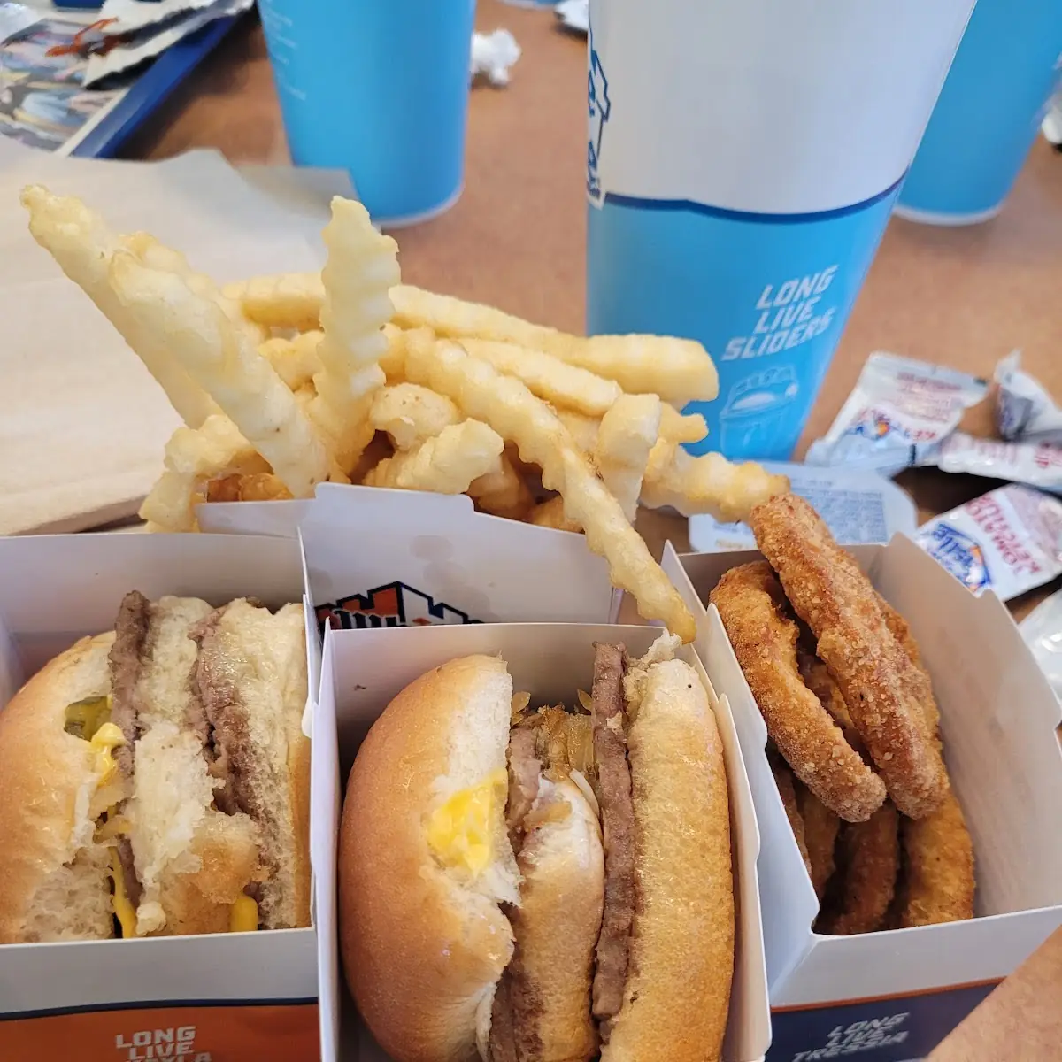 Double Cheese Slider Combo