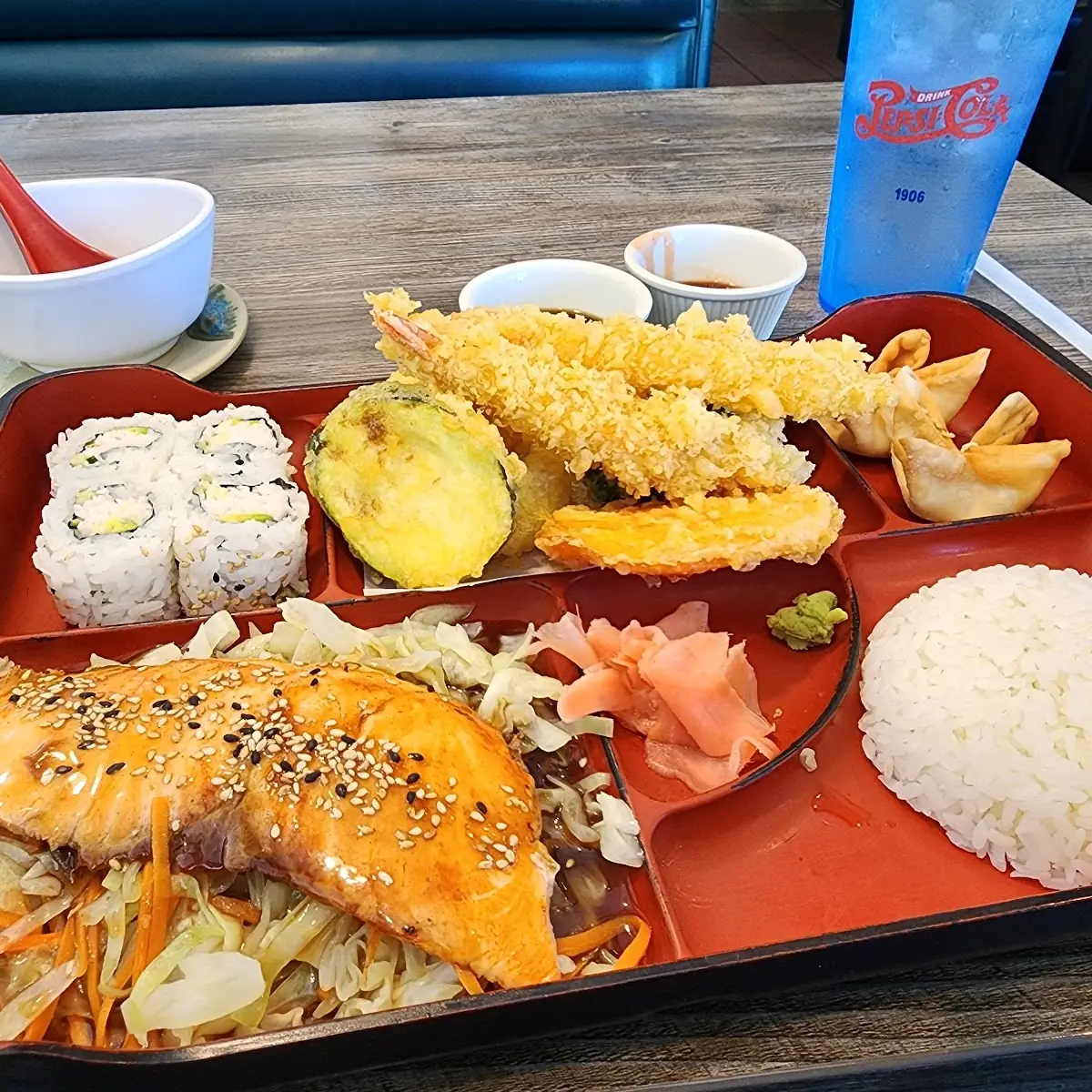 Salmon Bento Box
