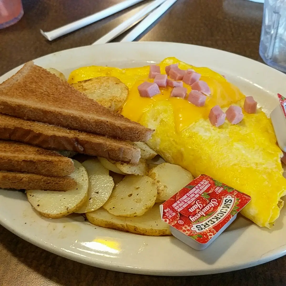Ham and Cheese Omelette