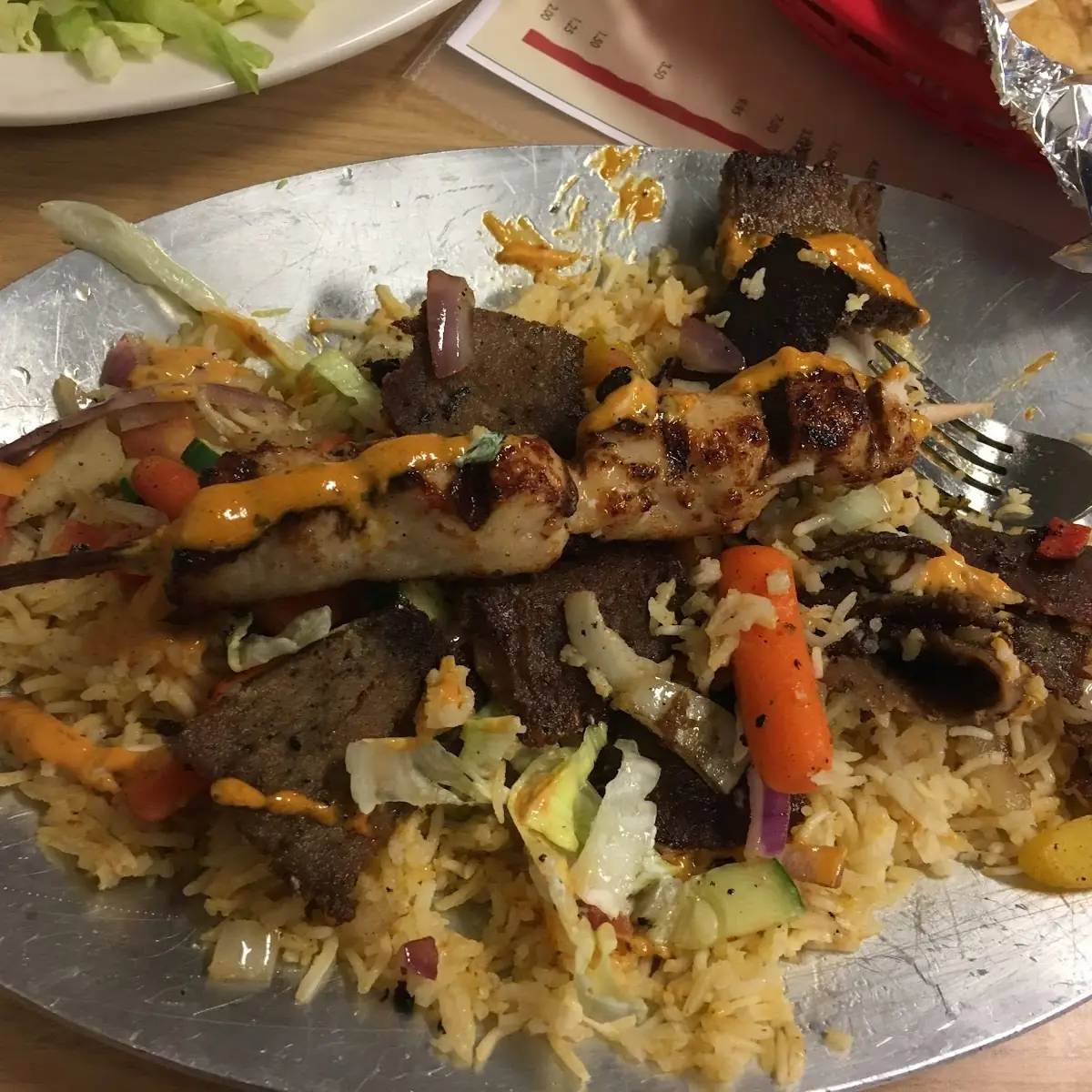 Mahrous Kebab Platter