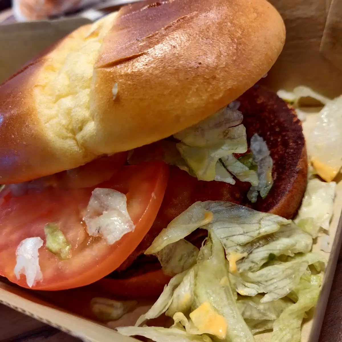 Spicy Deluxe Crispy Chicken Sandwich