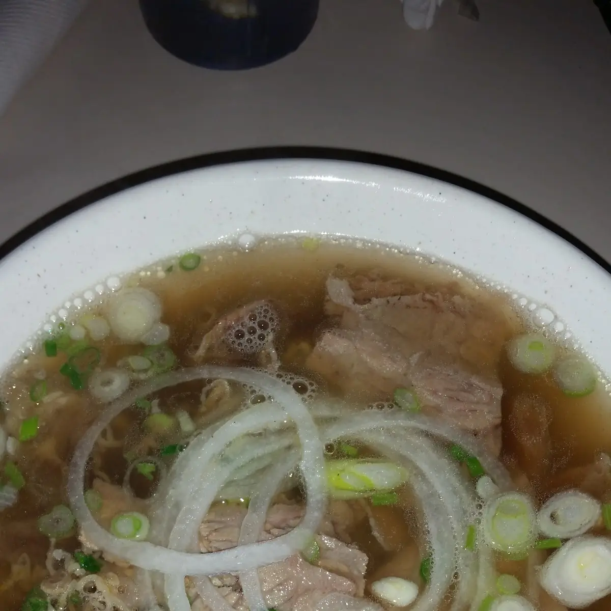 Meat with Beef or Pork Broth