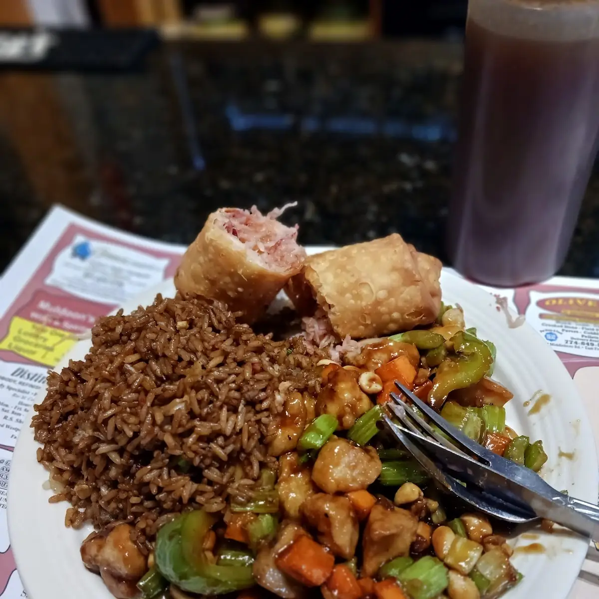 Chow Mein Egg Roll