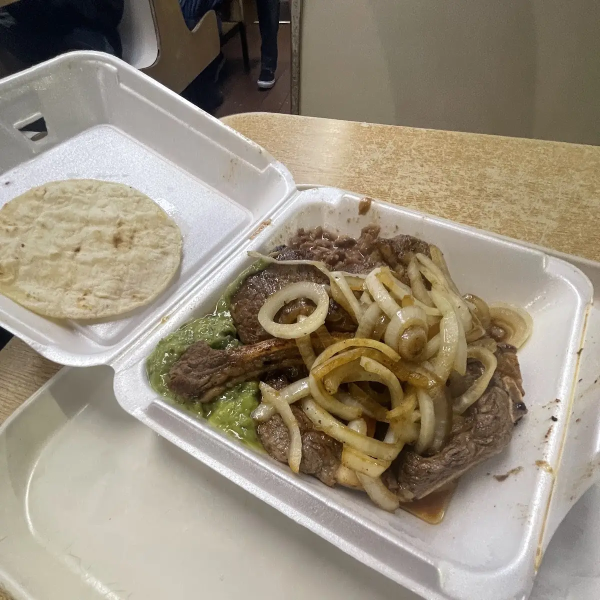 Bistec Steak with Melted Cheese