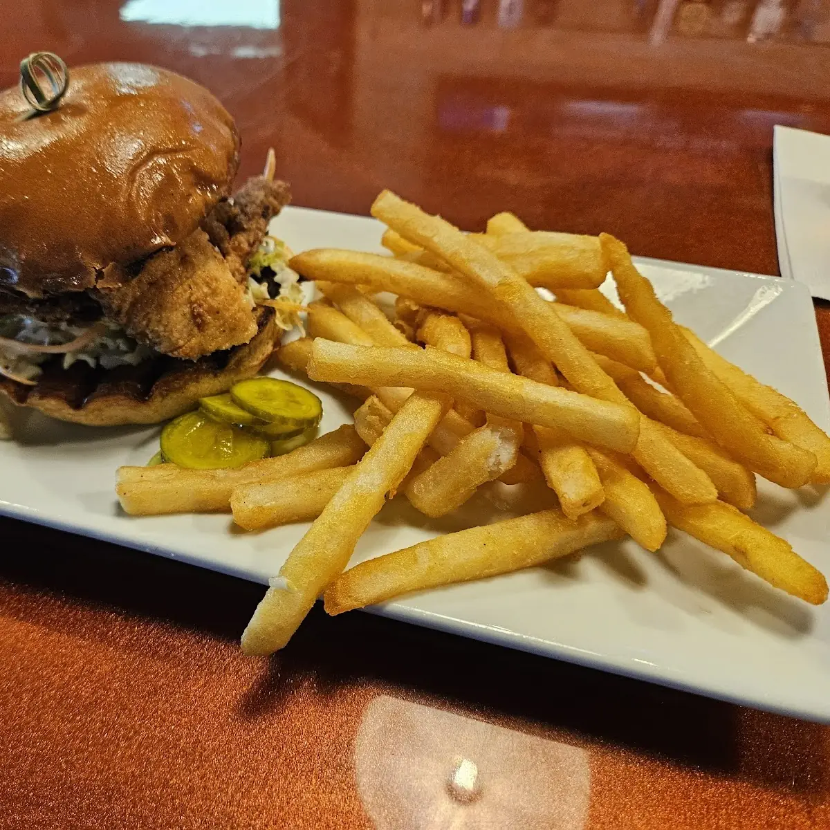 Fried Chicken Sandwich Monday Lunch Special