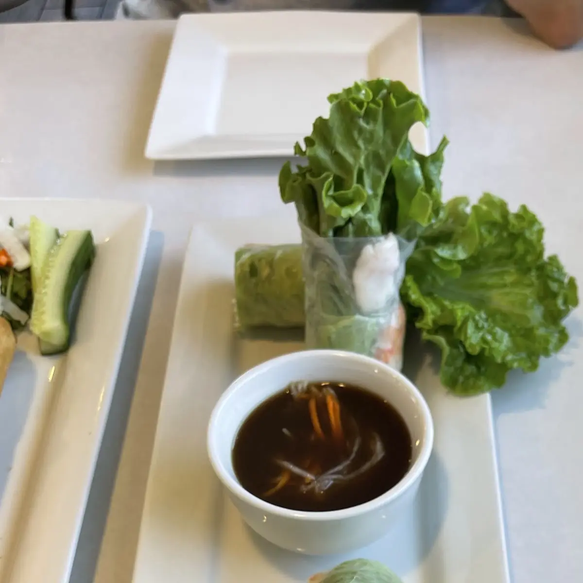 Fresh Shrimp Spring Rolls