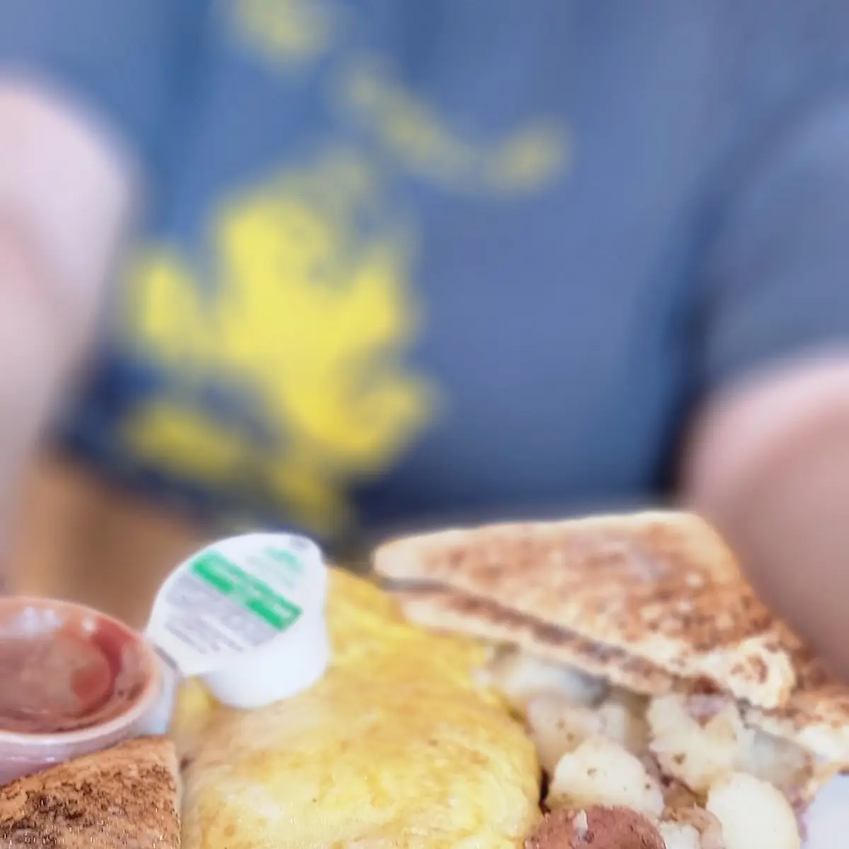Chicken Fajita Omelet