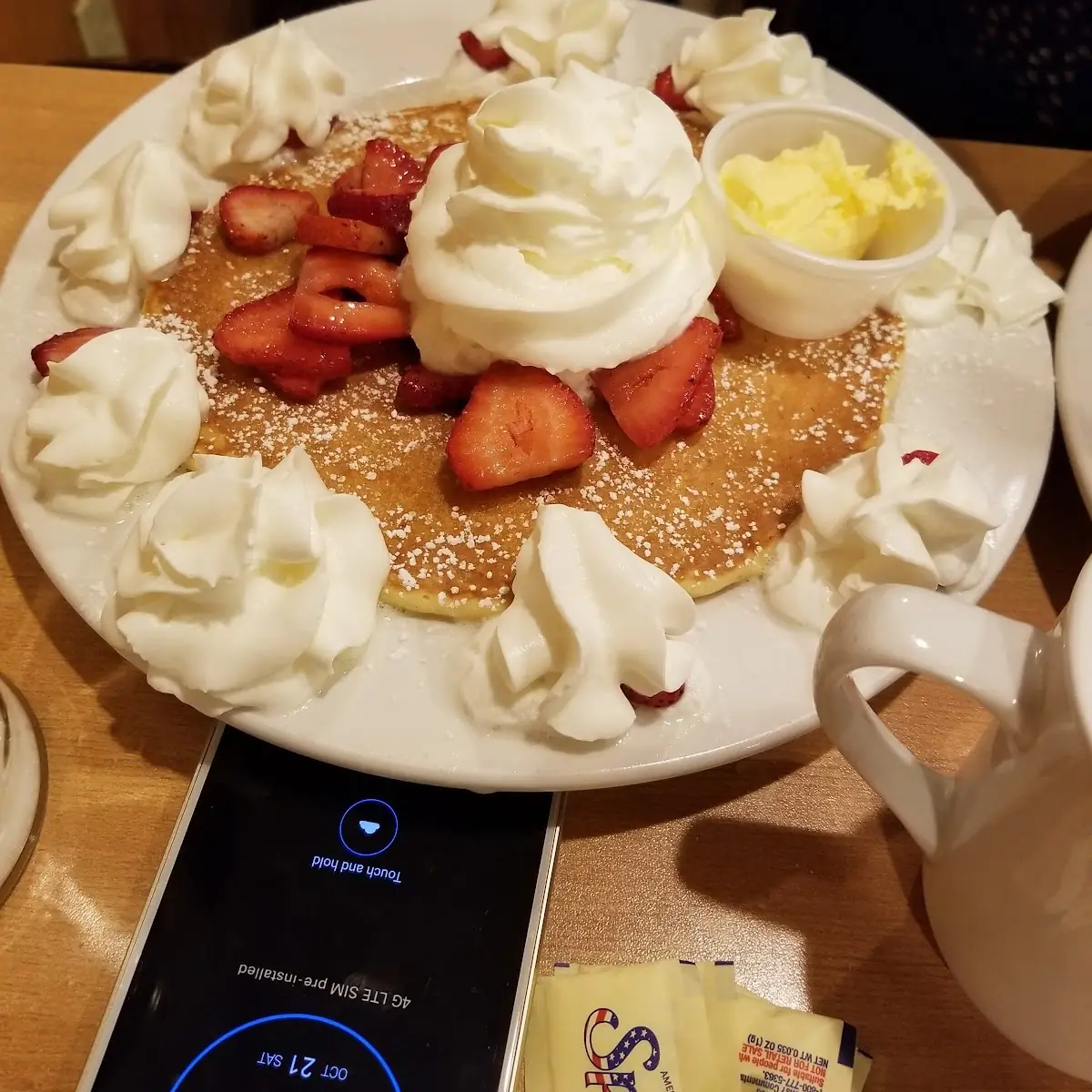 Short Stack Whole Grain Pancakes