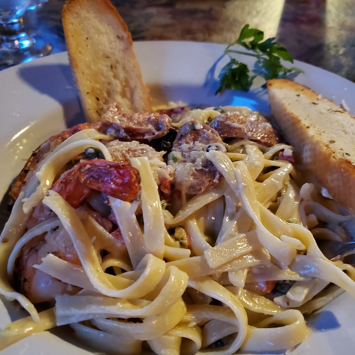 Shrimp Alfredo