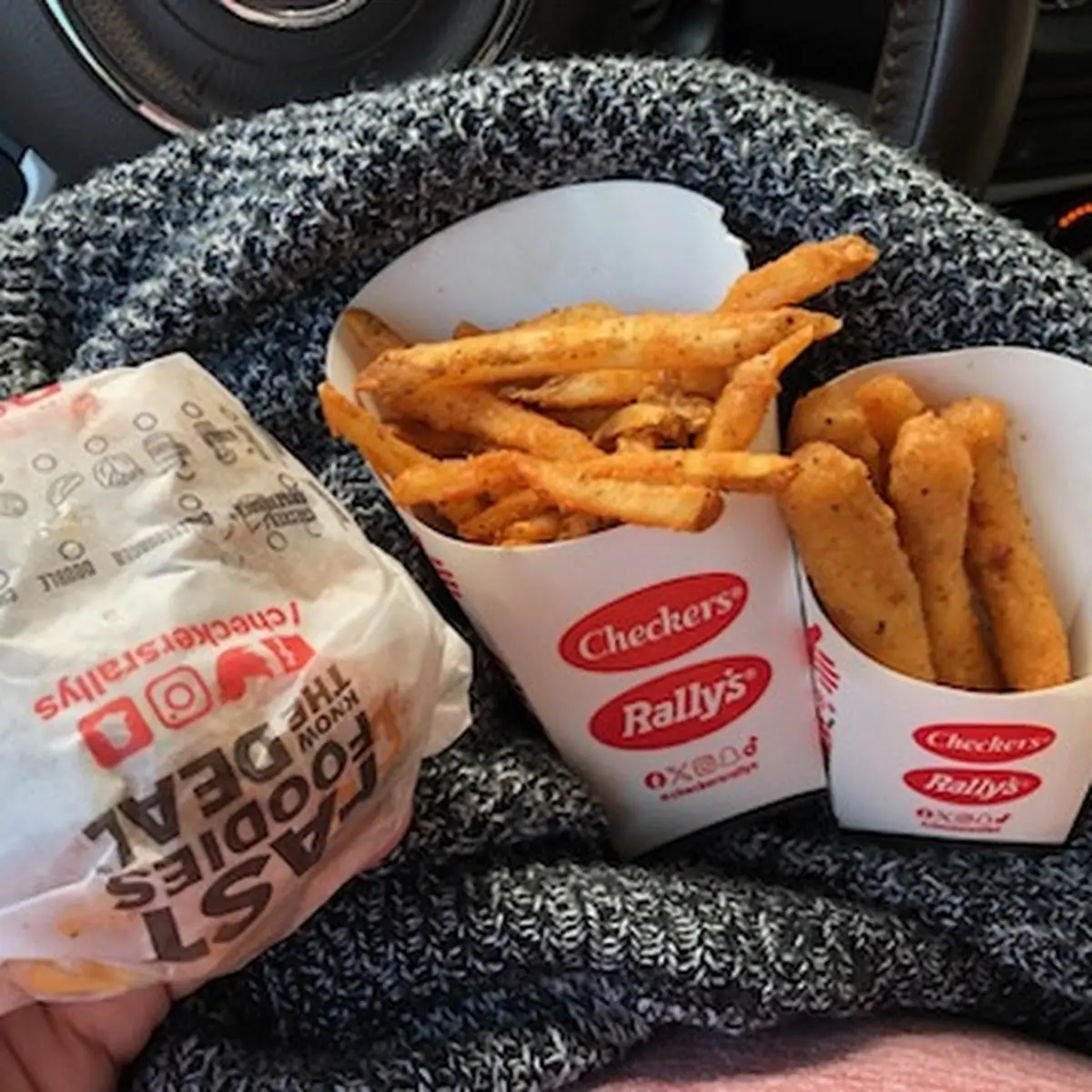 Buford with Fries and Cheese Sticks