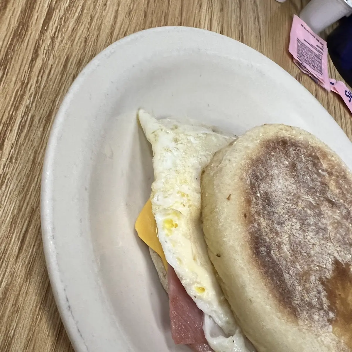 English Muffin Breakfast Sandwich