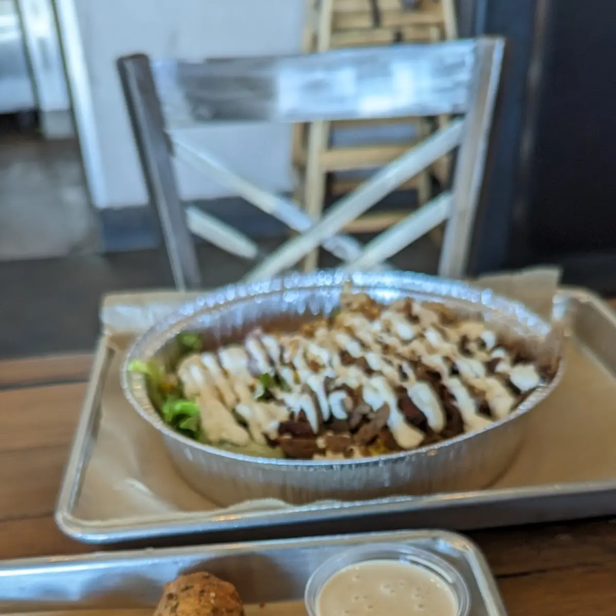 Half Tray Falafel