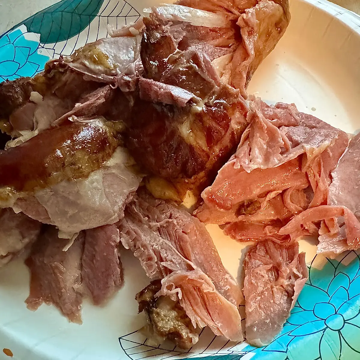 Mixed Greens w Smoked Turkey Meat