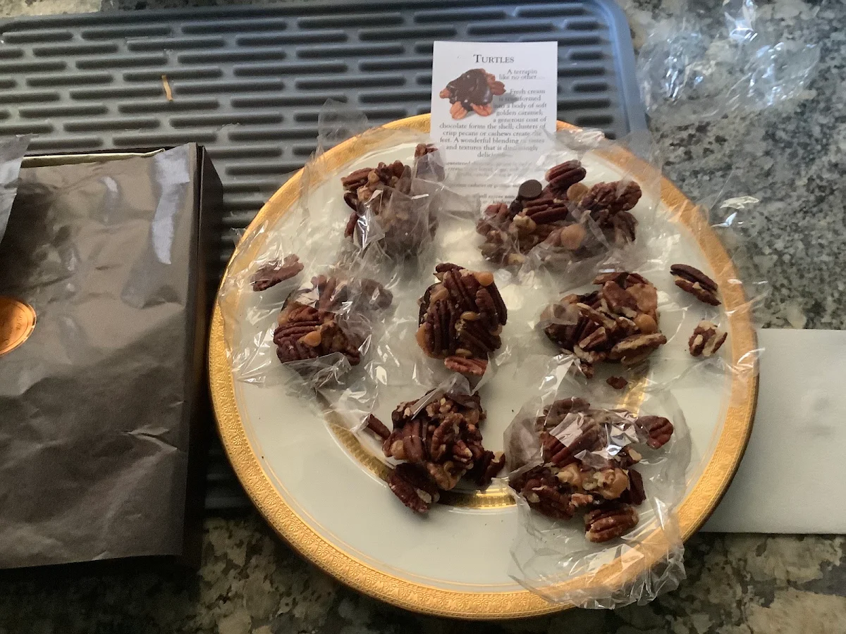 Disappointing Dark Chocolate Turtles Caramel Small Pecans Broken