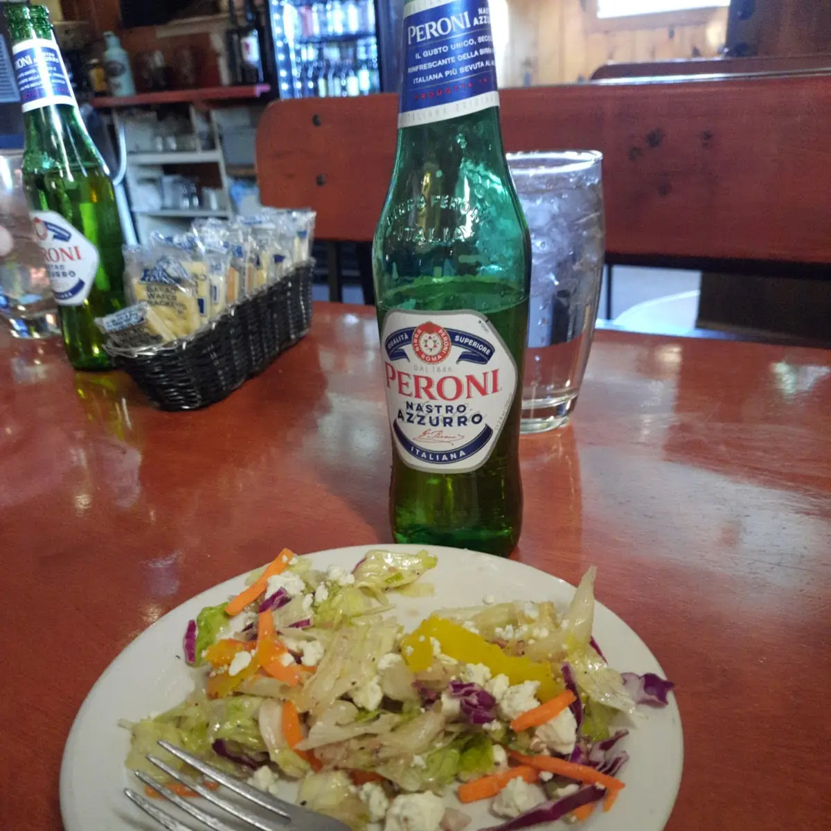 House Salad with Blue Cheese Crumbles
