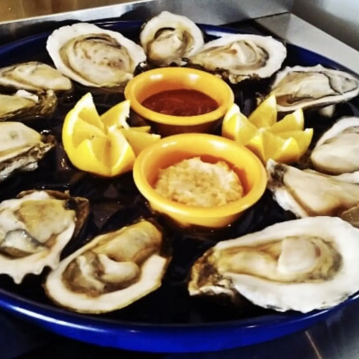 Fresh Oysters on Half Shell