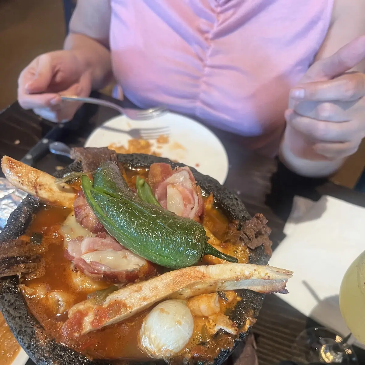 Molcajete Mar Y Tierra