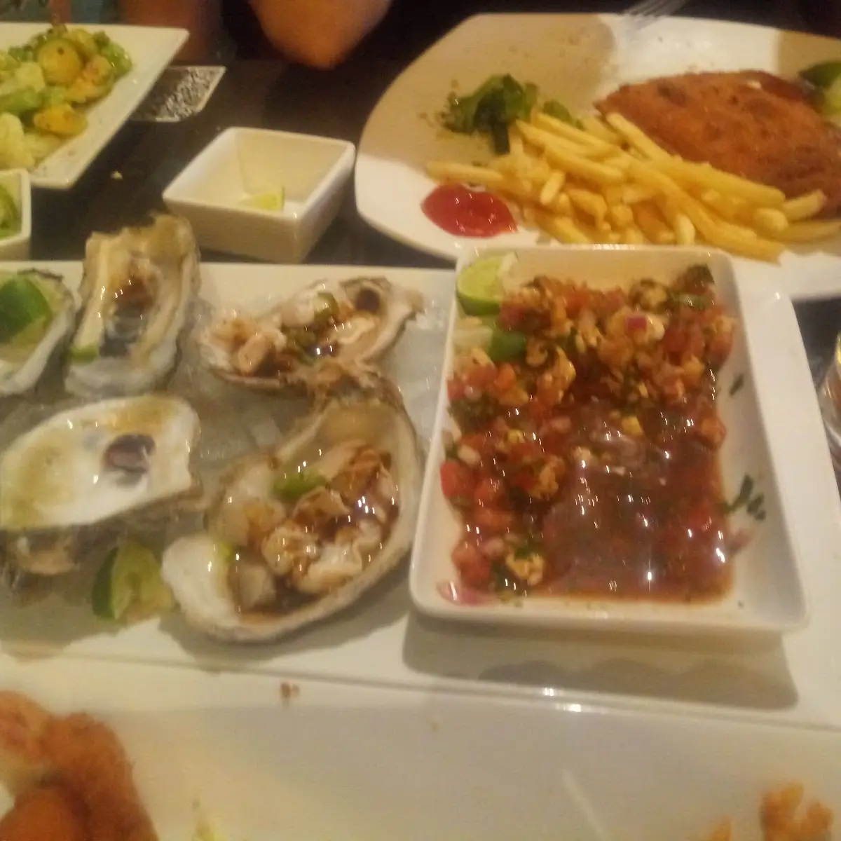 Oysters on a Half Shell