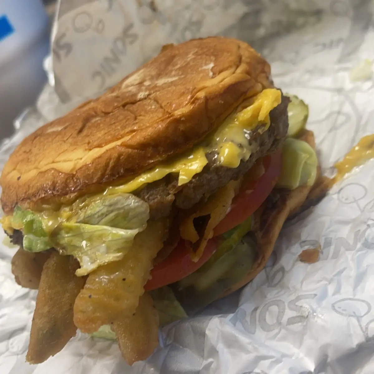 Big Dill Cheeseburger