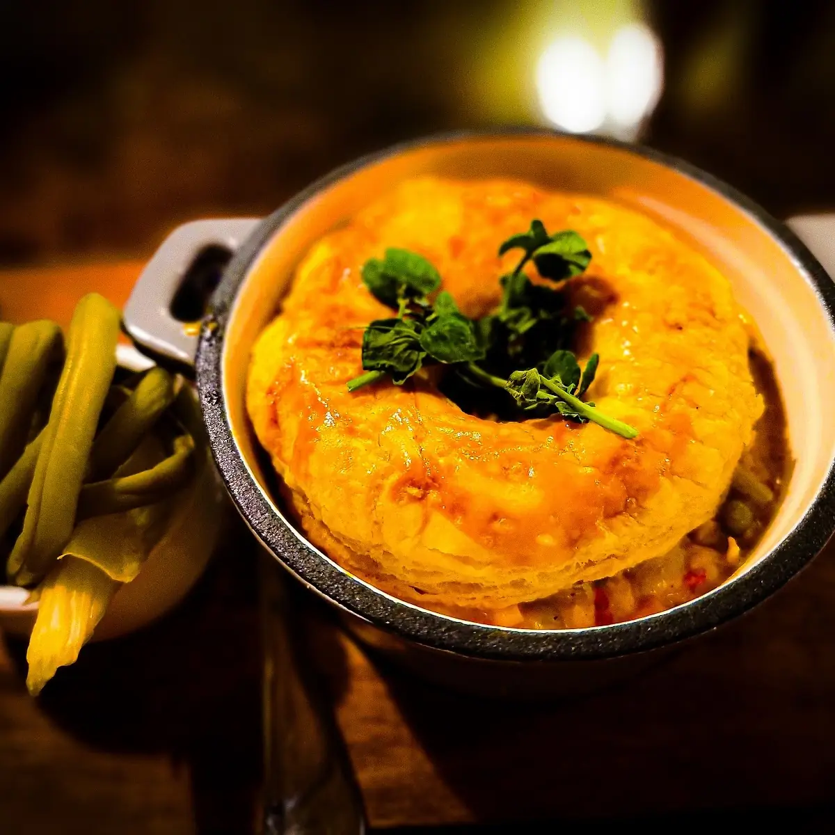 Lobster and Crawfish Pot Pie