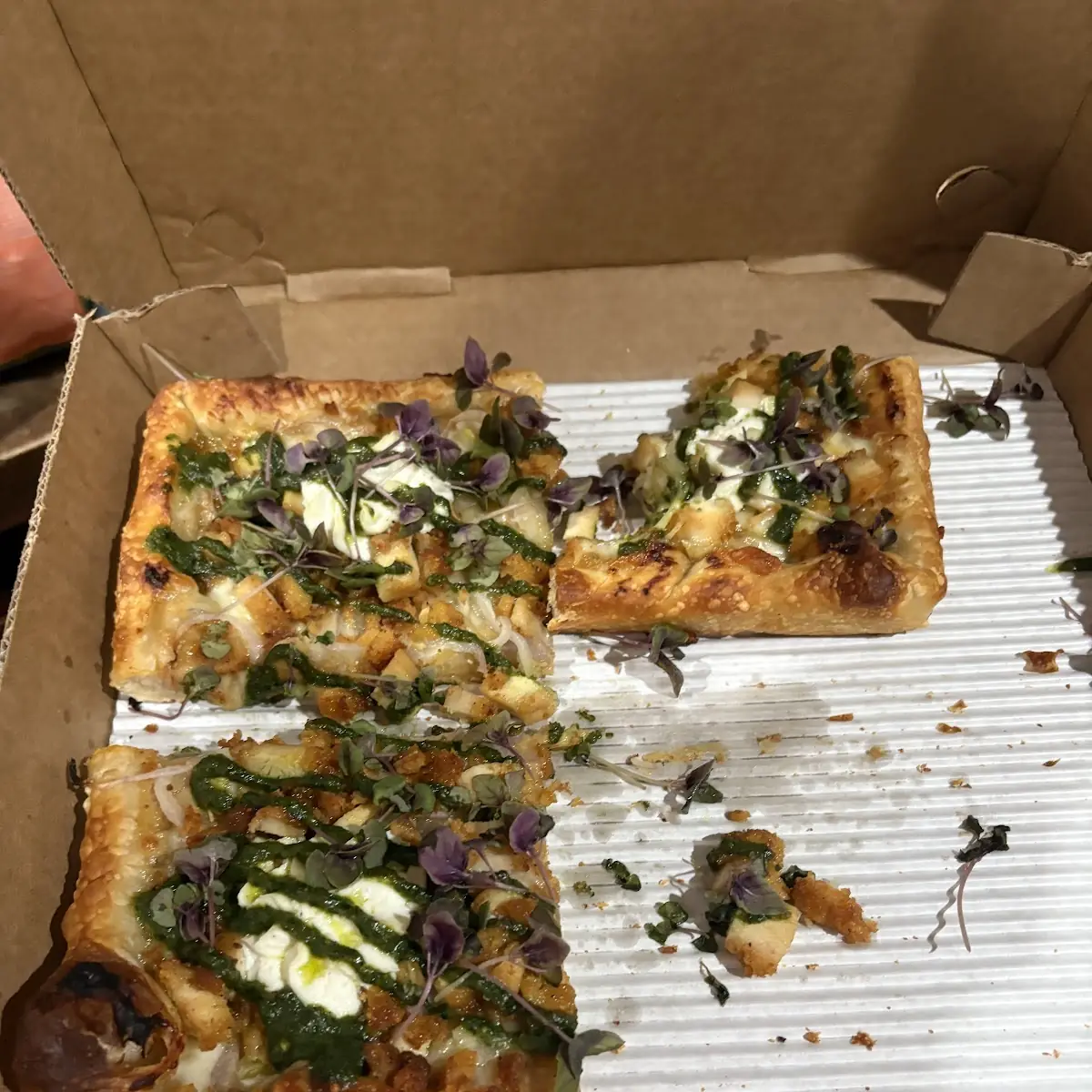 Pesto Cheesy Bread