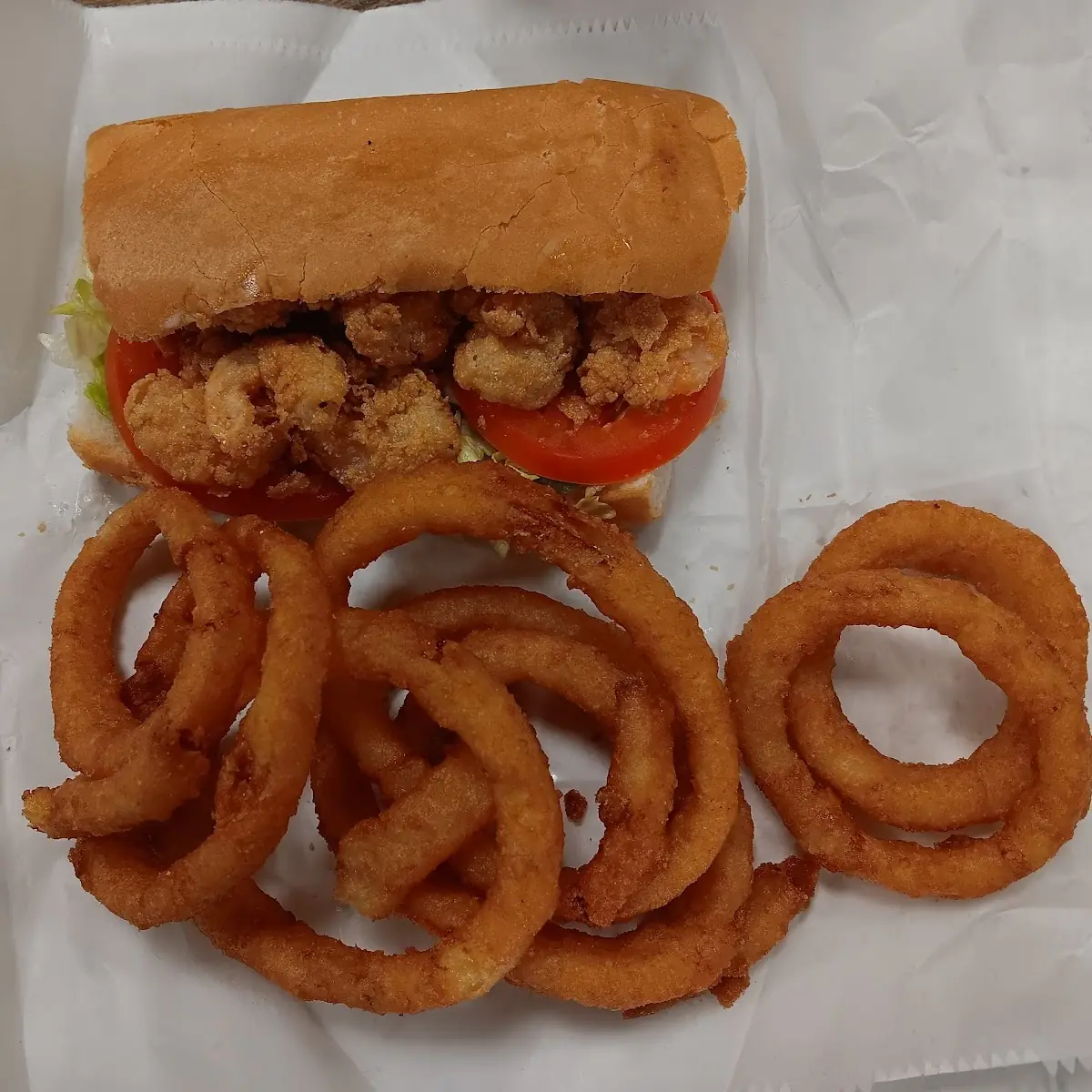 Fried Shrimp PO Boy