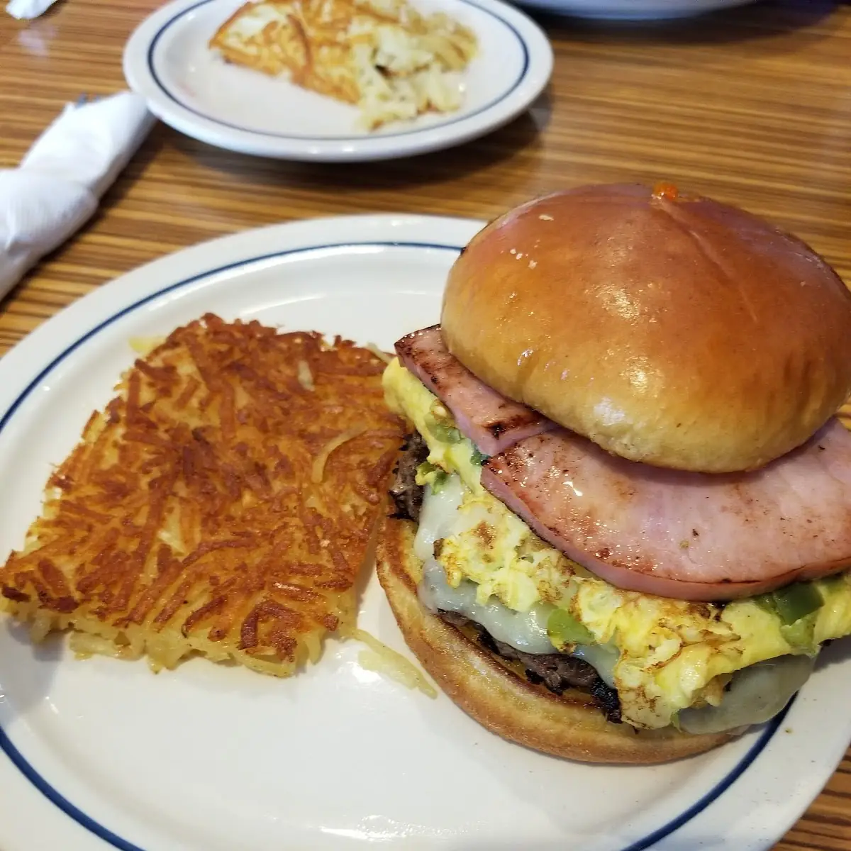 Denver Omelette Sandwich