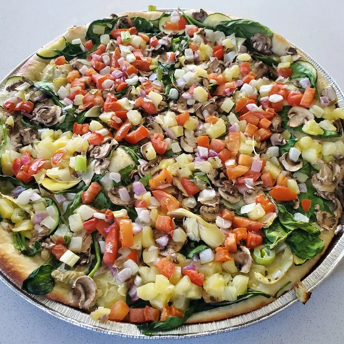 Veggie Pizza Great Flavor