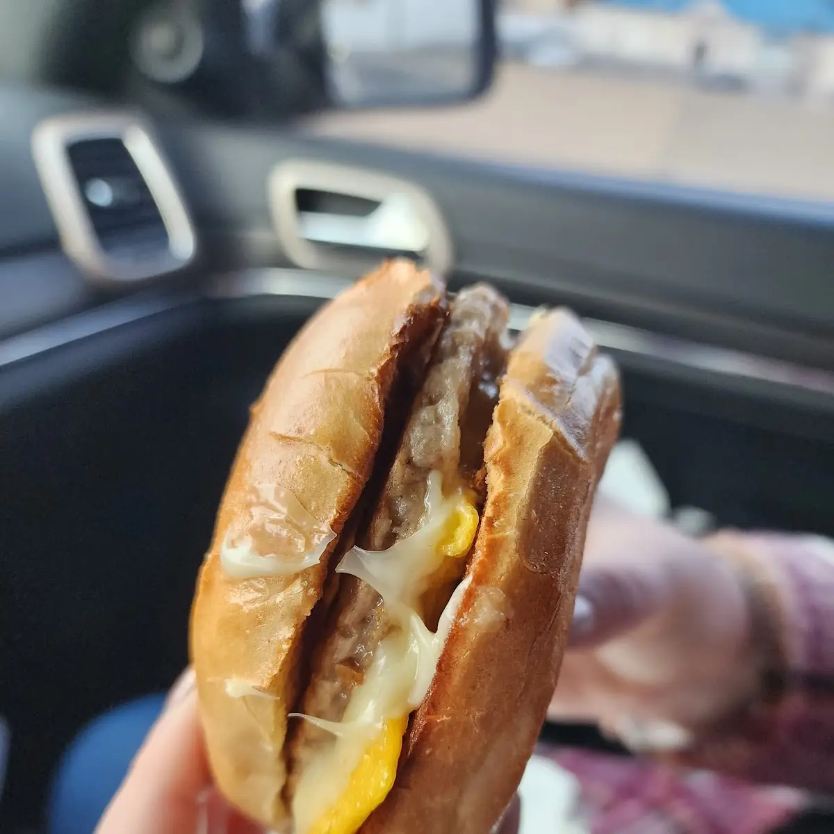 Sausage Egg and Cheese Bagel