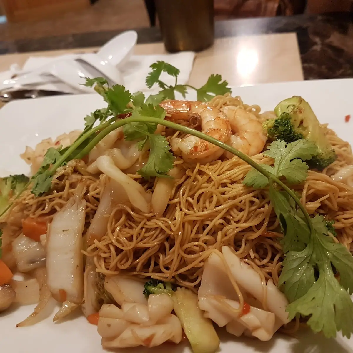 Combination Pan Fried Noodles