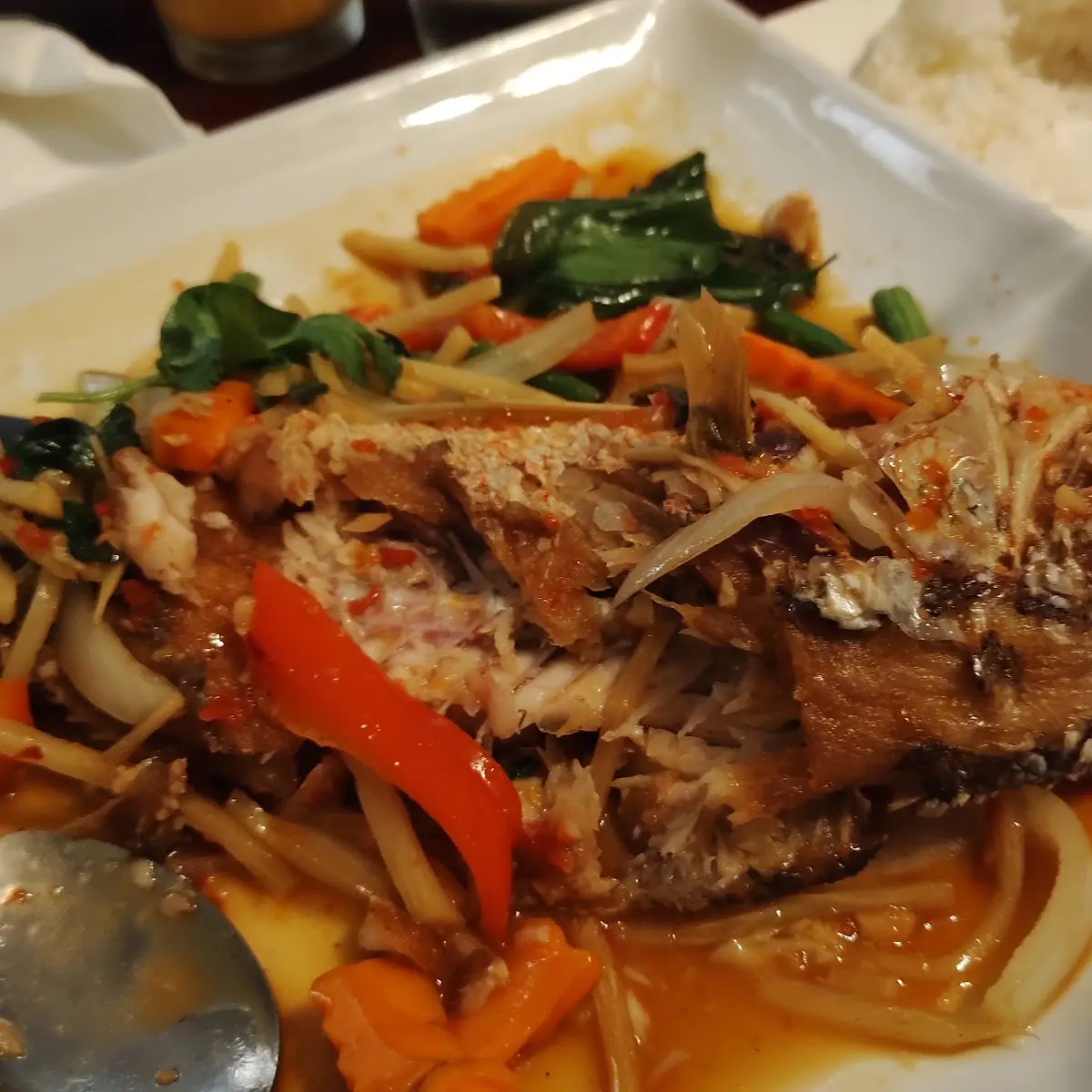 Thai Style Chicken Larb Salad