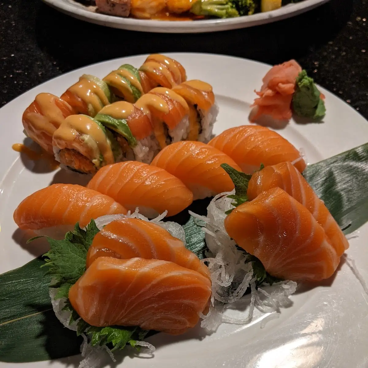Smoked Salmon Smokes Sake
