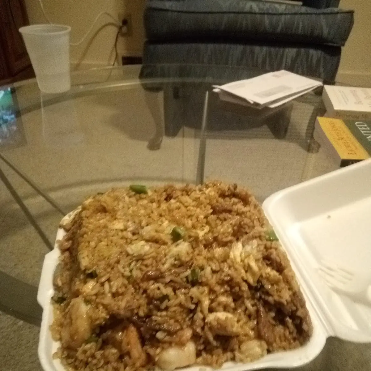 Combination Fried Rice Added Pork
