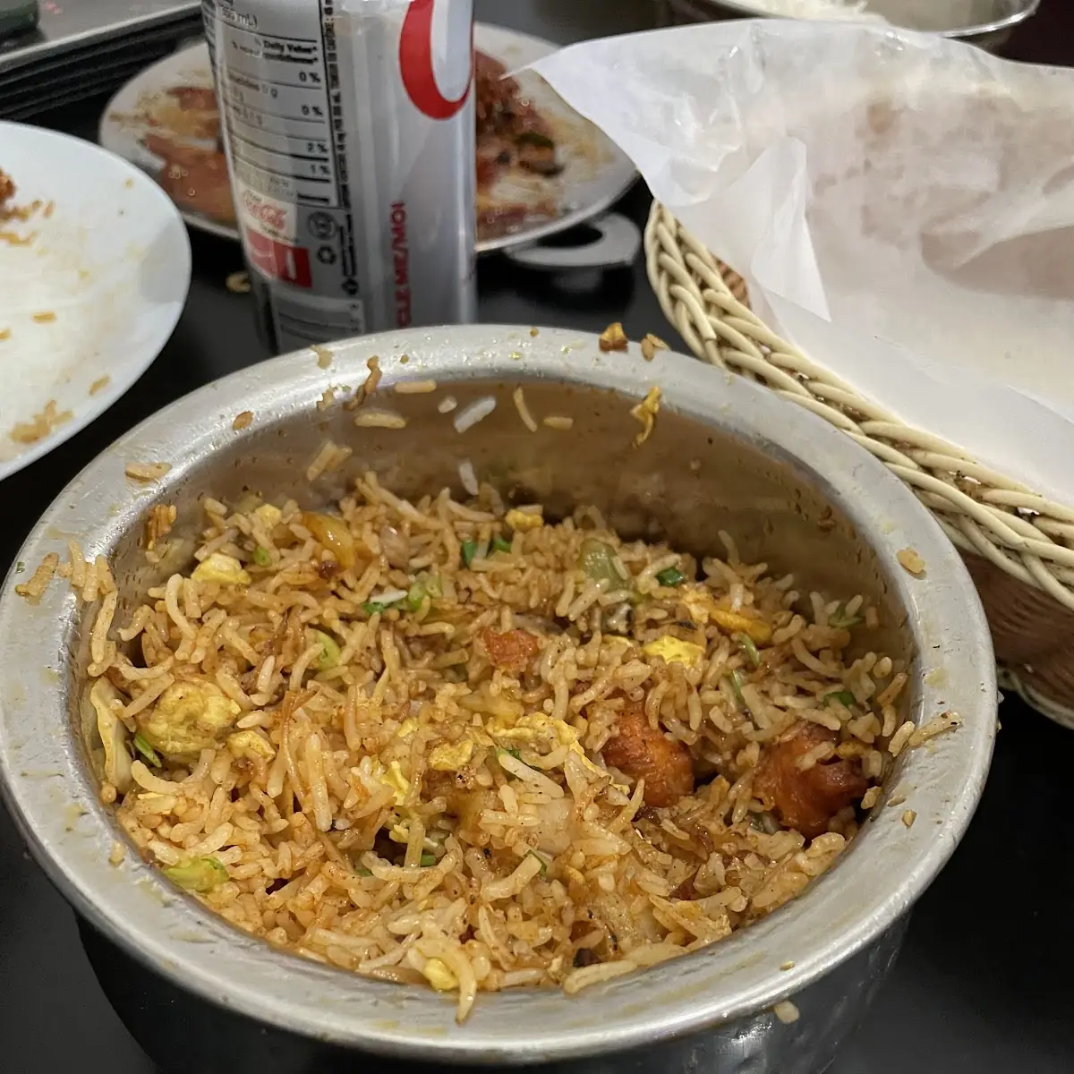 Dum Chicken Fried Rice, Daawat Indian Cuisine Restaurant