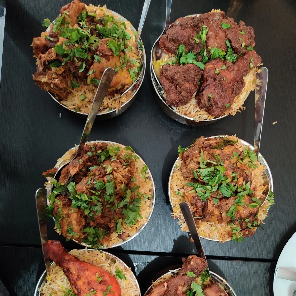 Roasted Chicken Biryani, Daawat Indian Cuisine Restaurant