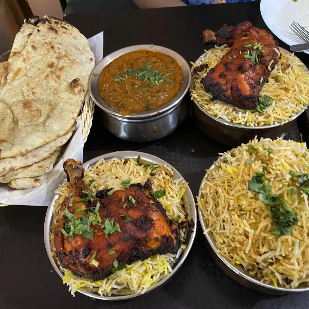Tandoori Chicken Biryani, Daawat Indian Cuisine Restaurant